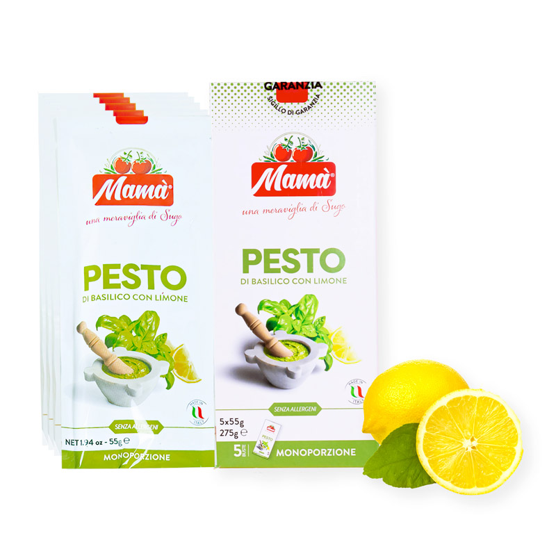 Pesto di Basilico con Limone